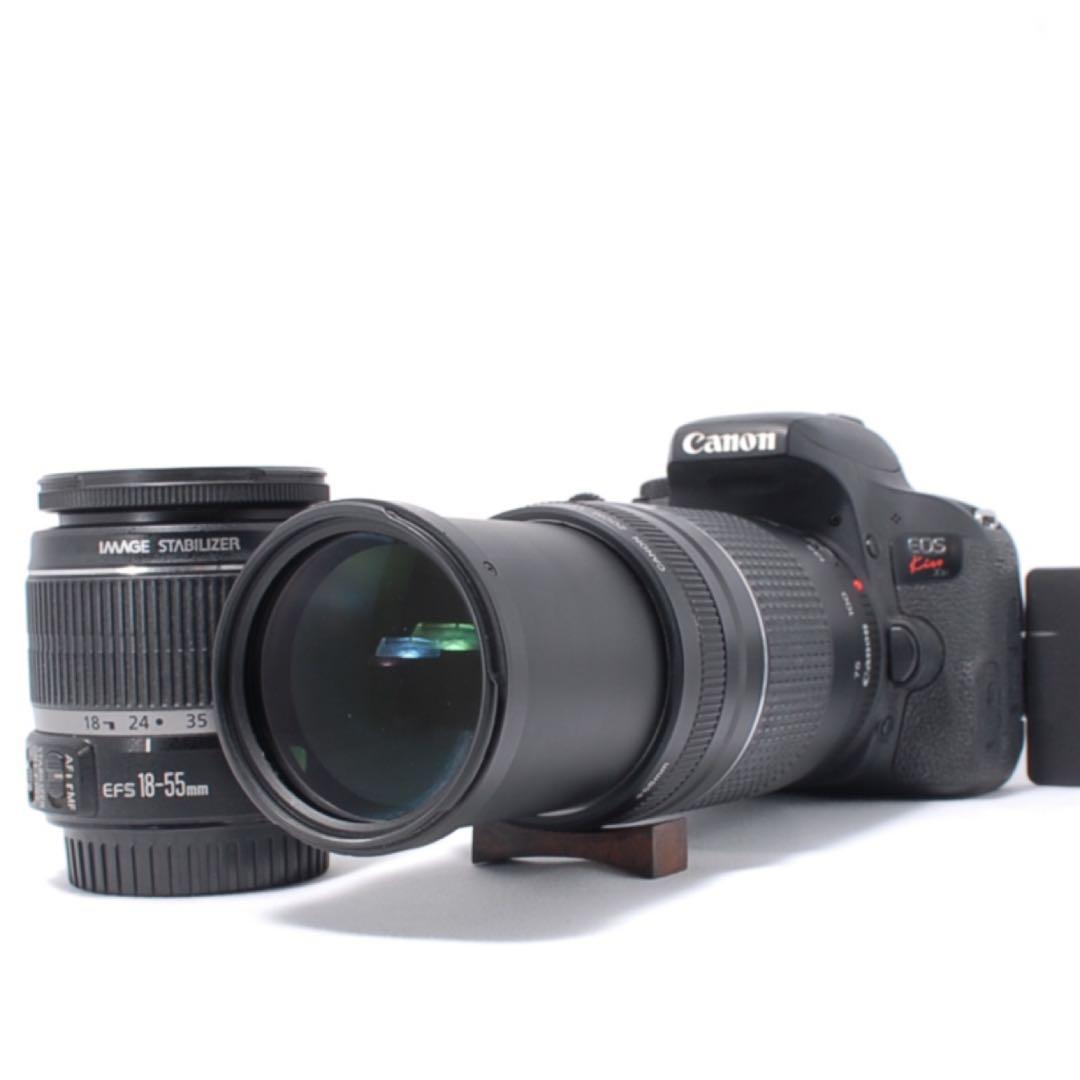 豪華セット✨Canon Kiss X9i✨Wレンズ！Wi-Fi搭載＆自撮りOK♪