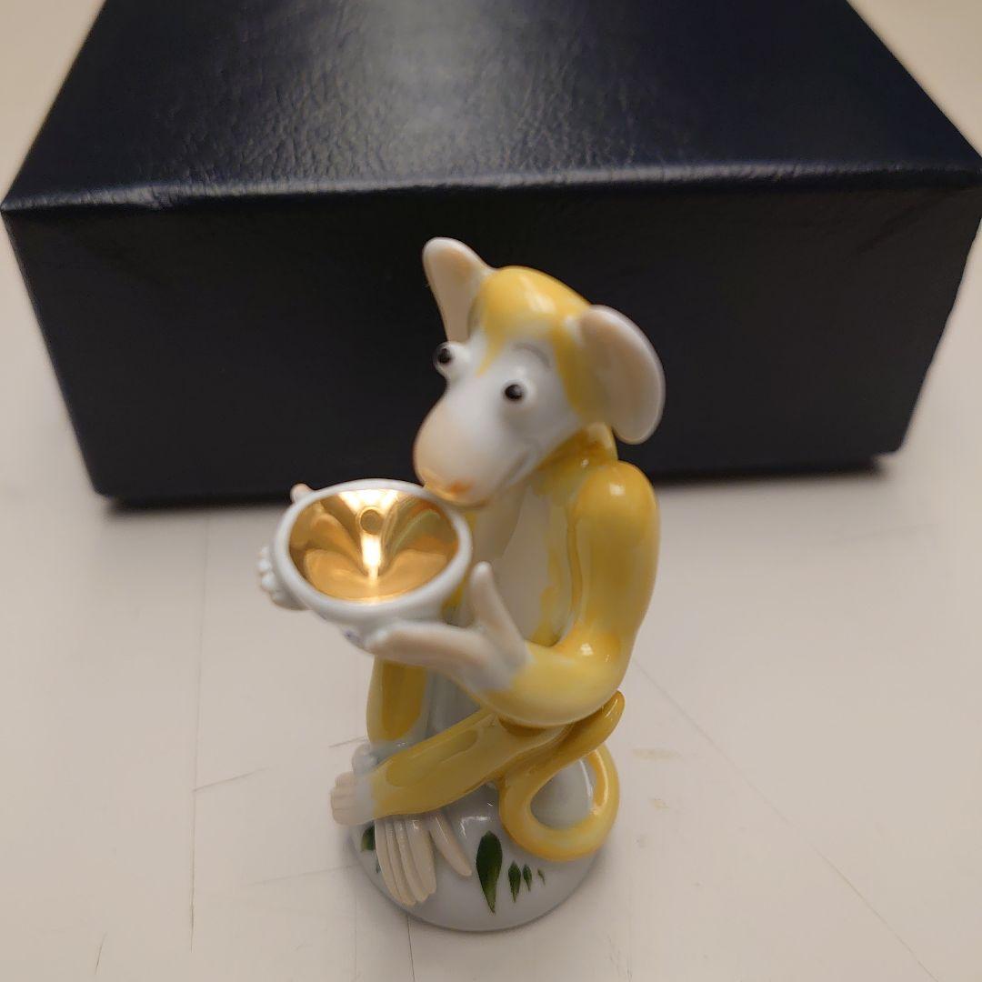 MEISSEN ミニサル/イエローフィギュア