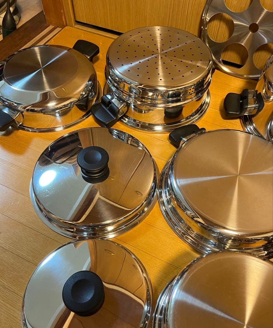 【極美品】アムウェイ クイーンクックウェア 24ピースセット