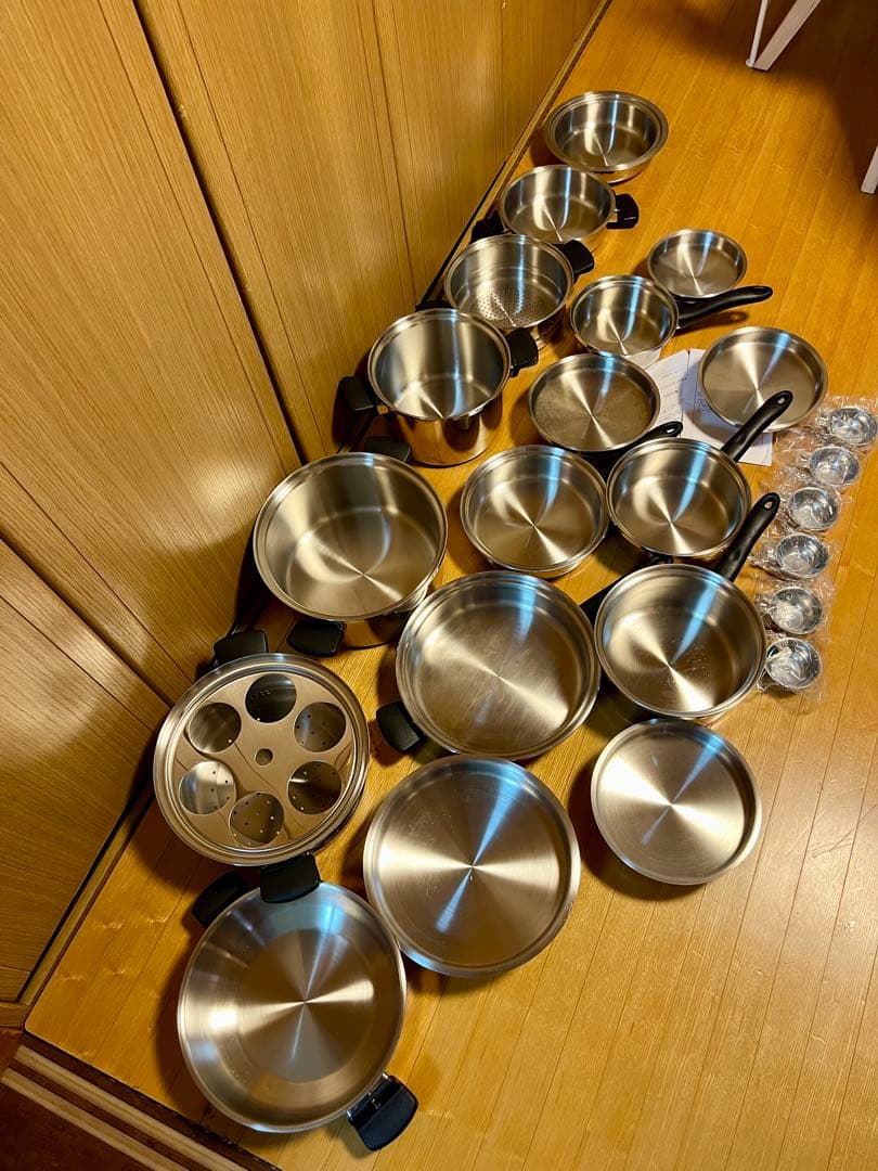 【極美品】アムウェイ クイーンクックウェア 24ピースセット