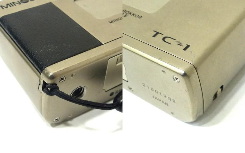 【2496】 MINOLTA ミノルタ TC-1 コンパクトフィルムカメラ