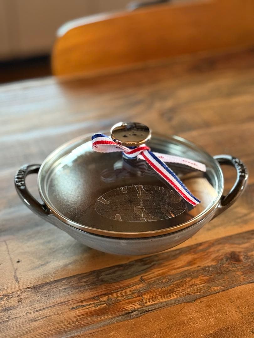 【新品・未使用】STAUB ストウブ ベビーウォック 16cm グレー