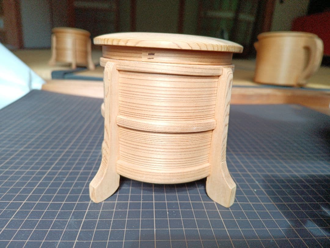 柴田慶信商店 おひつ　曲げわっぱ　①