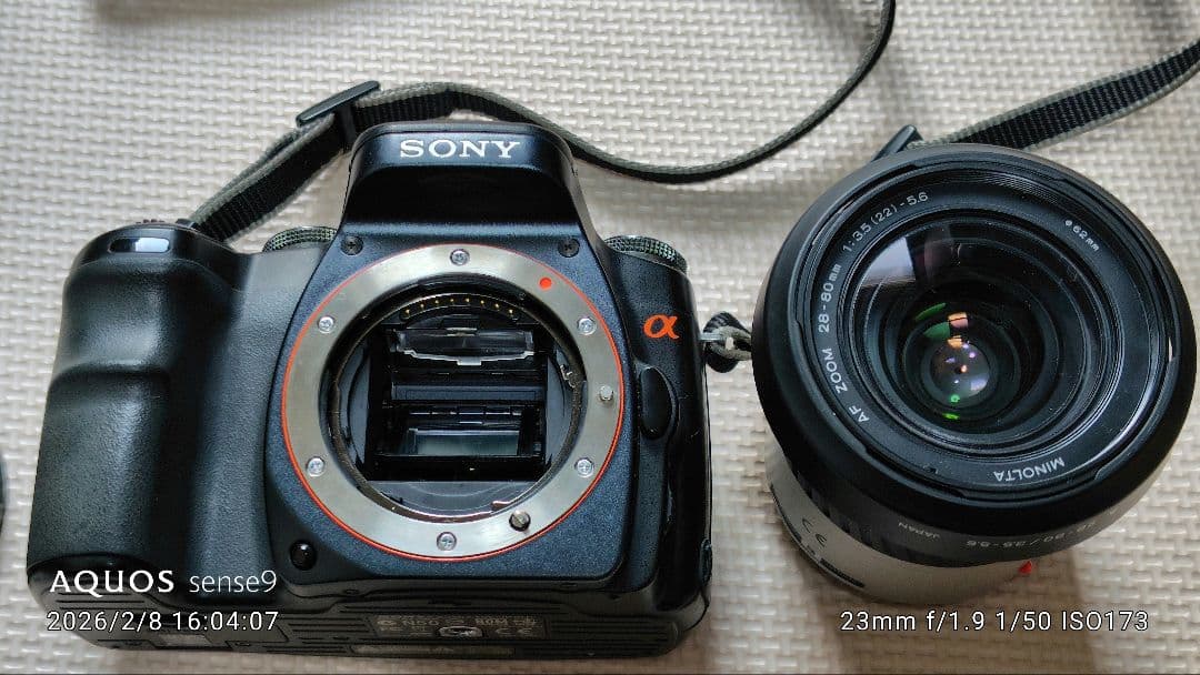 SONY α デジタル一眼レフカメラ　極上品