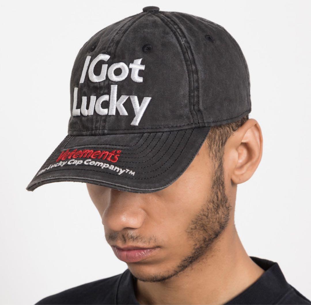 VETEMENTS ヴェトモン I GOT LUCKY 帽子 cap