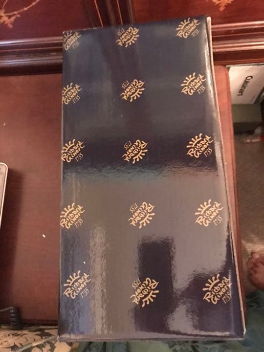 未使用　イタリア　リチャードジノリ(陶器)テーブルランプ　フルーツ柄