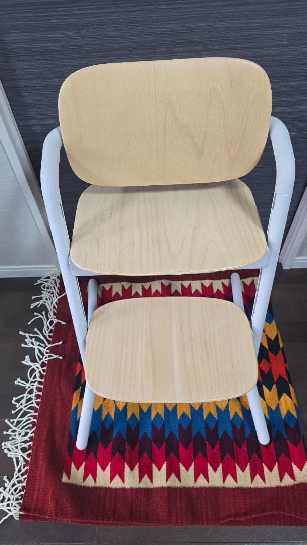 Cybex ハイチェア（サンドホワイト）ハーネス＆スナックトレー付き