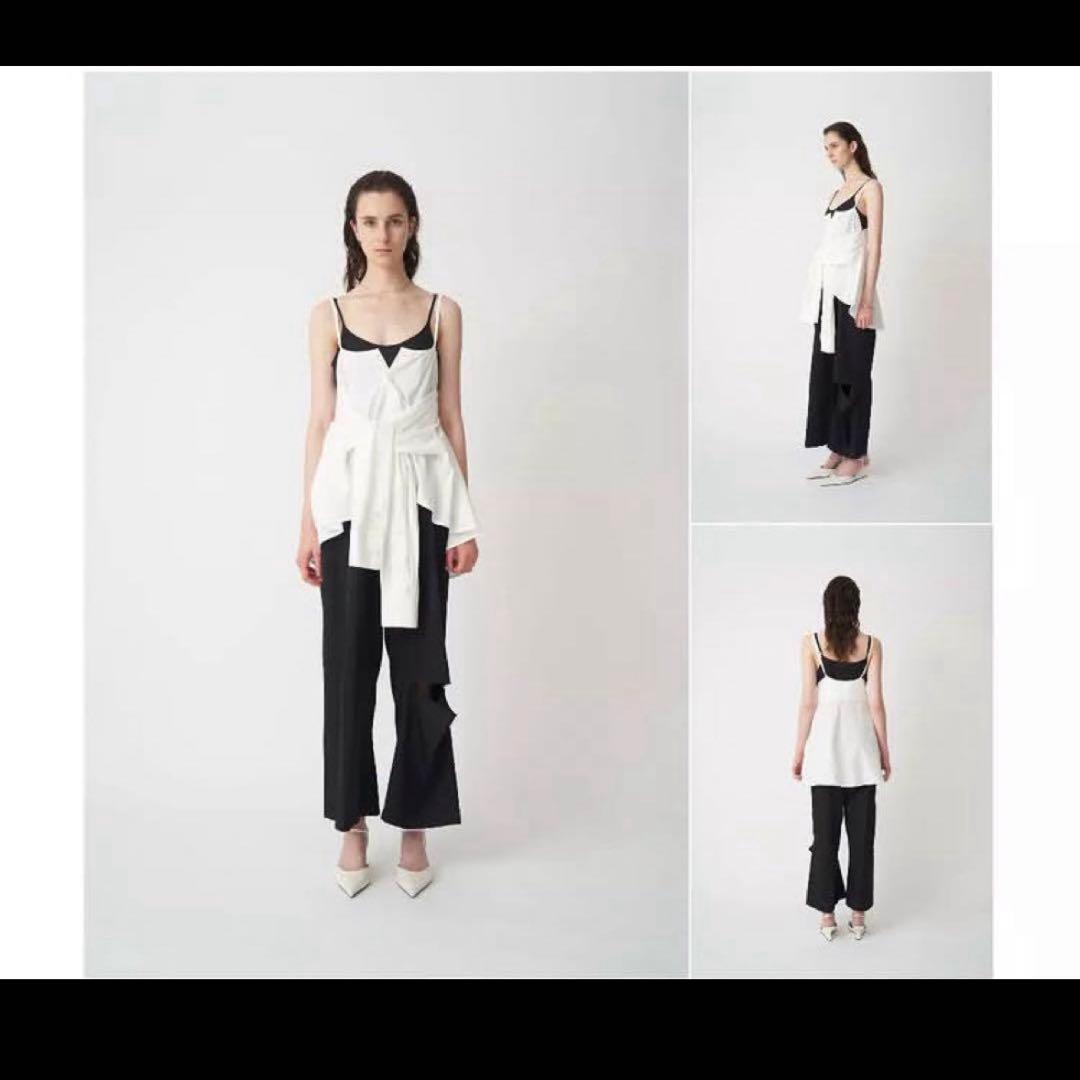 RYU KAGA リボン付きキャミソール