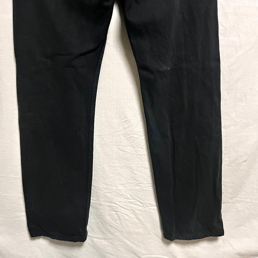 90's 英国製 Levi's ユーロリーバイス 501 後染め 黒 W34