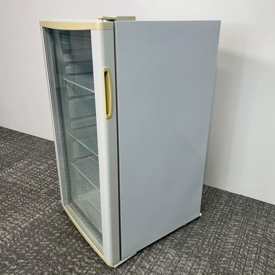 82業務用 冷蔵ショーケース オフィスコンビニ XW-105 左右開き 小型