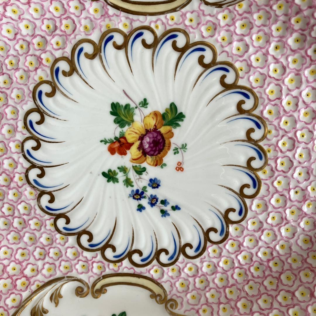 H&Rダニエル　メイフラワー　サービスプレート