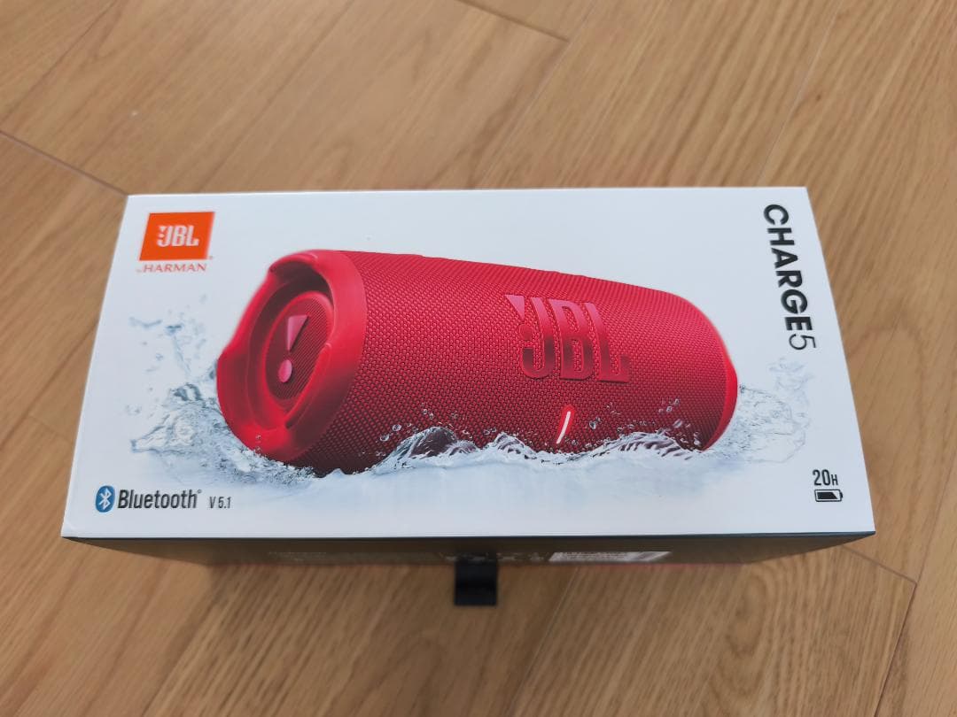 JBL Charge 5 レッド ワイヤレススピーカー【新品】