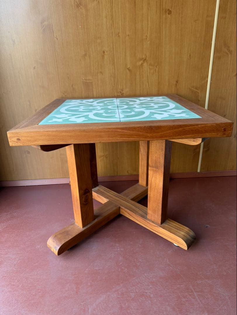 【値下げ中】☆美品☆陶器製ローテーブル