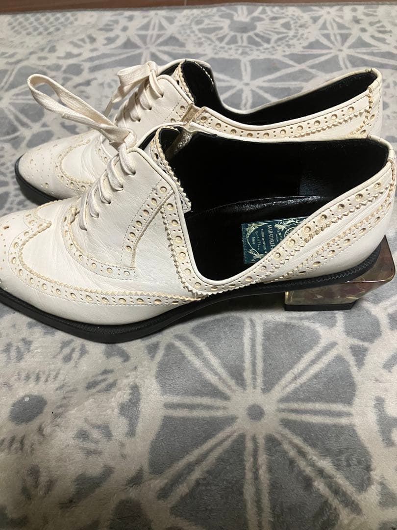 激レア　mabataki美雨　24.5cm ウィングチップシューズ