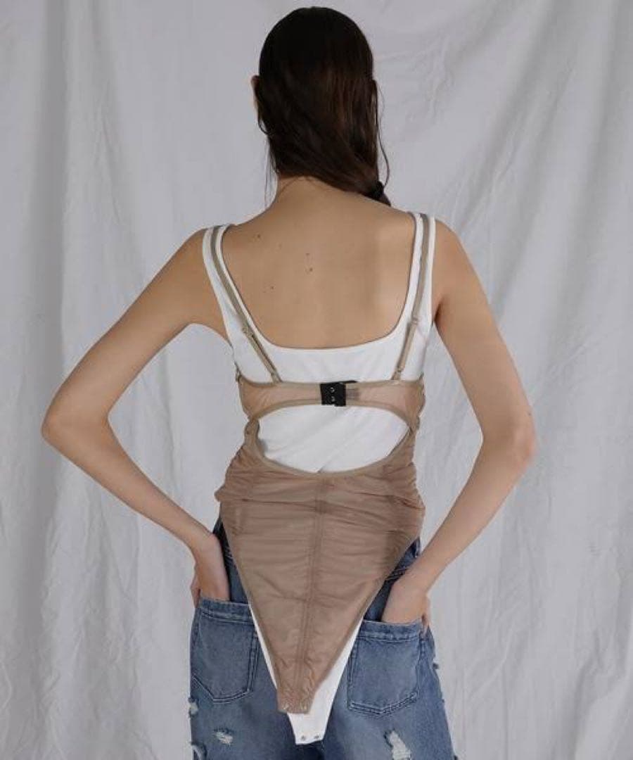 prankproject Layered チュール　ボディースーツ