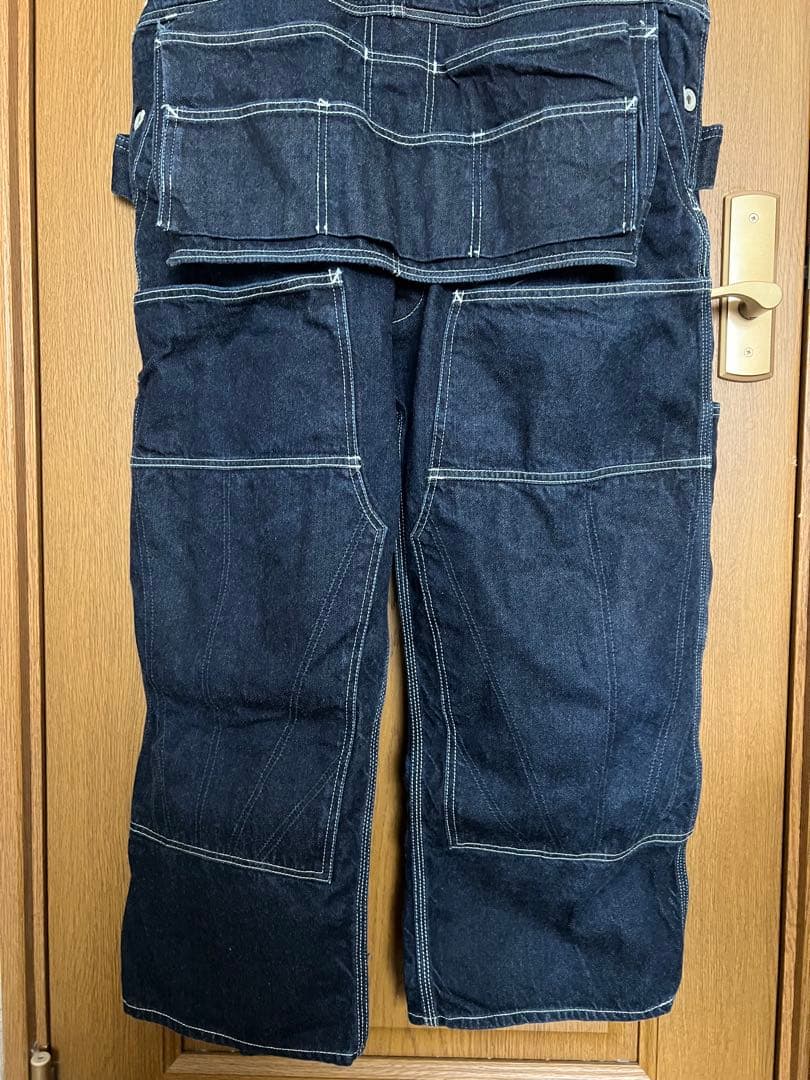 EVISU エヴィス カンガルーポケットオーバーオール