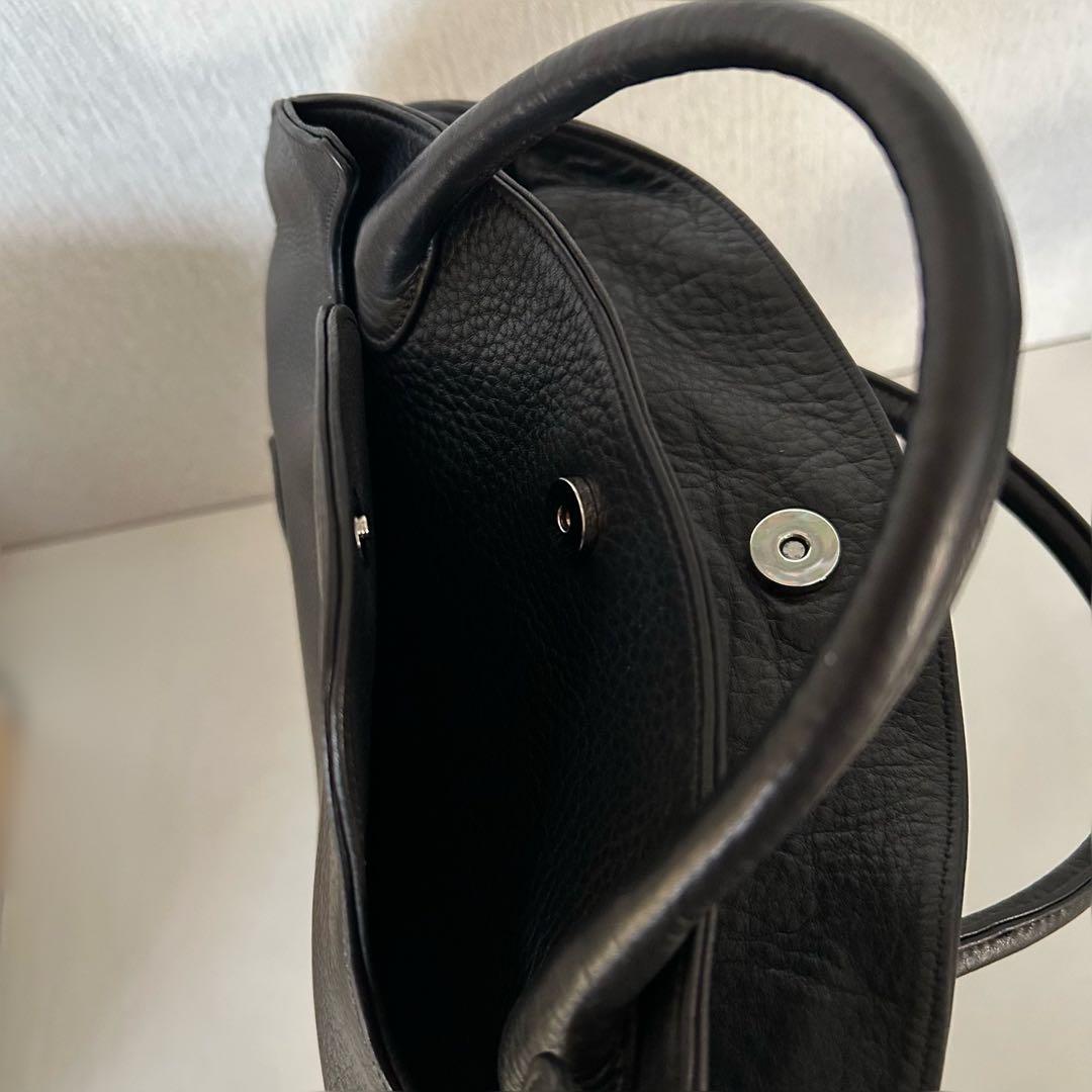 michiamo ミキアモ キップソフト トートバッグ 本革　ラウンド型　未使用