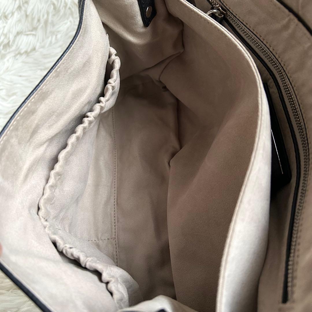 【専用ページ】未使用級　ザネラート2way ポスティーナブラックショルダーバッグ