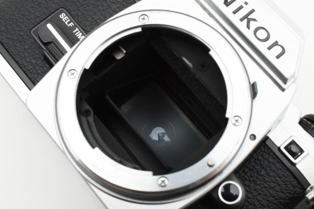 超美品 ニコン FG-20 シルバー フィルムカメラ　モルト新品交換済 M117