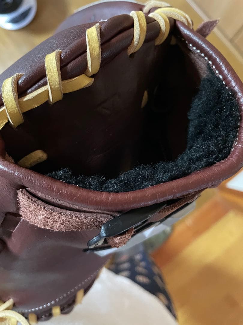 少年軟式用キャッチャーミット　HA PRO-JC8 ブラウン 野球グローブ