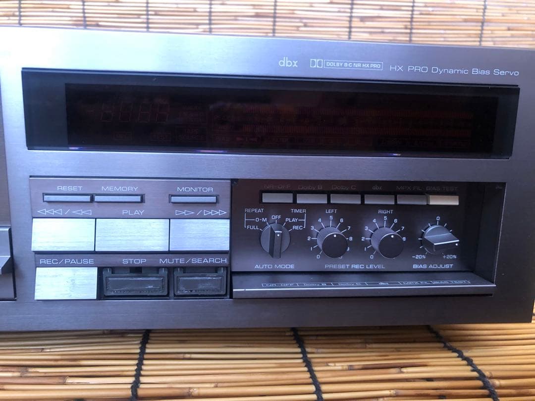 修理済 全機能動作YAMAHA KX-1000 カセットデッキ