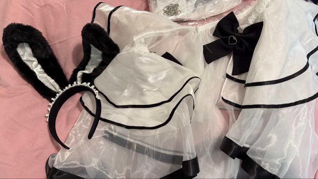 R*。様 ベルチュールツイードバニー　ブラック　マリームーン