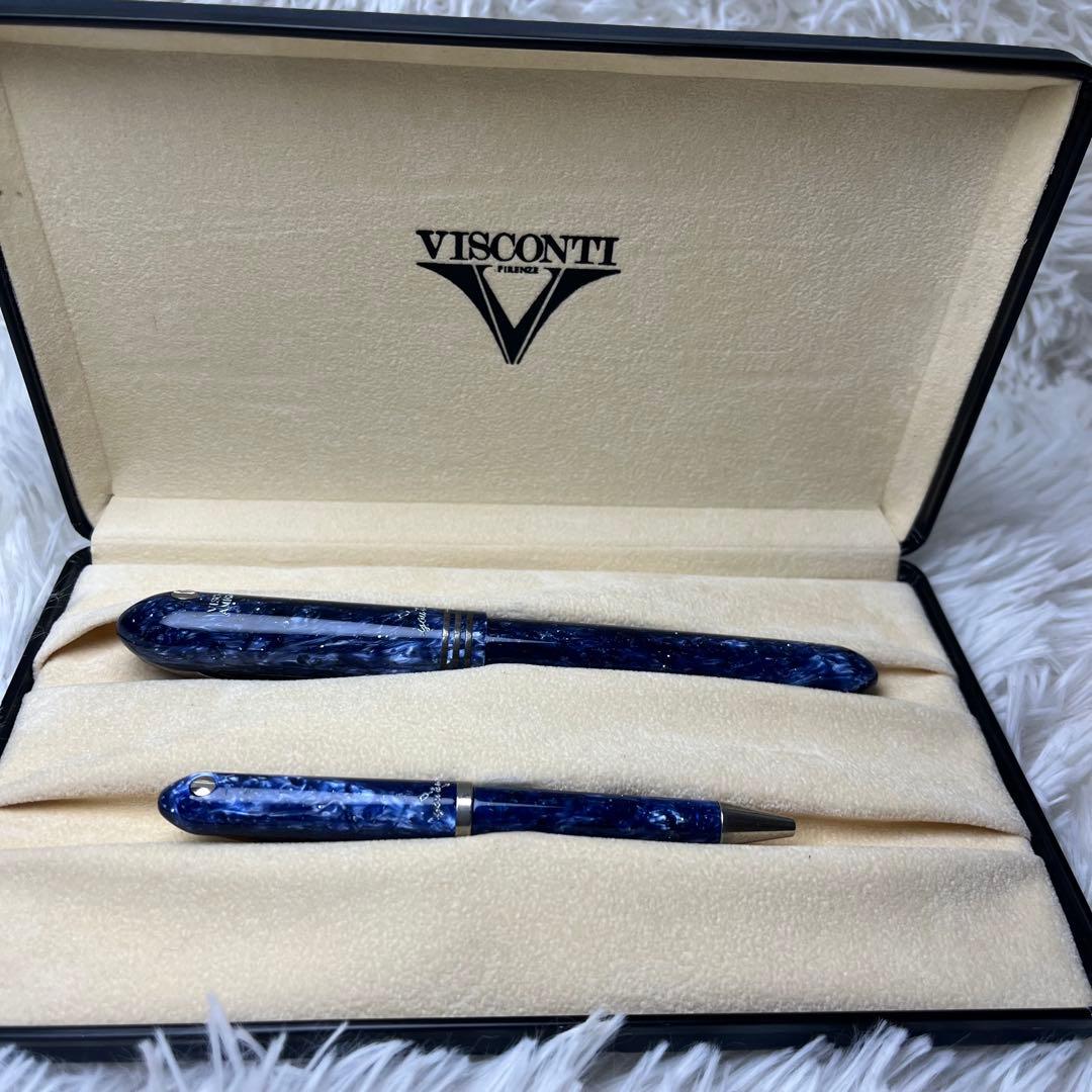 世界500本限定✨VISCONTI 万年筆とボールペン セット you&me