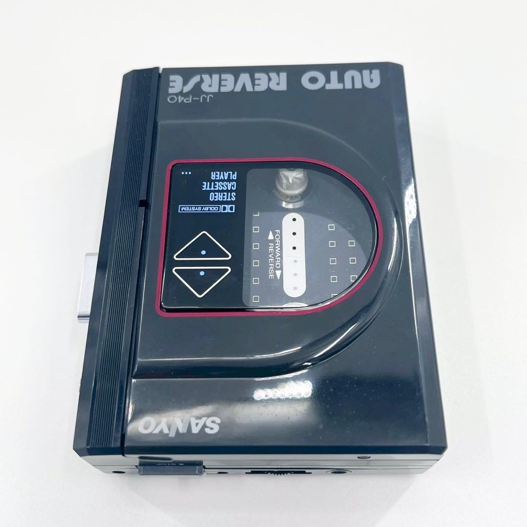 SANYO JJ-P40 カセットプレーヤー 完動品 整備済 オートリバース