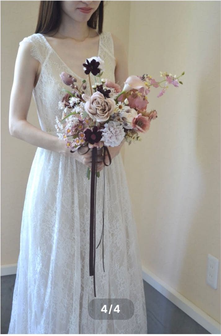 ⭐︎最終値下げ【ブートニア付き】ウェリングブーケ