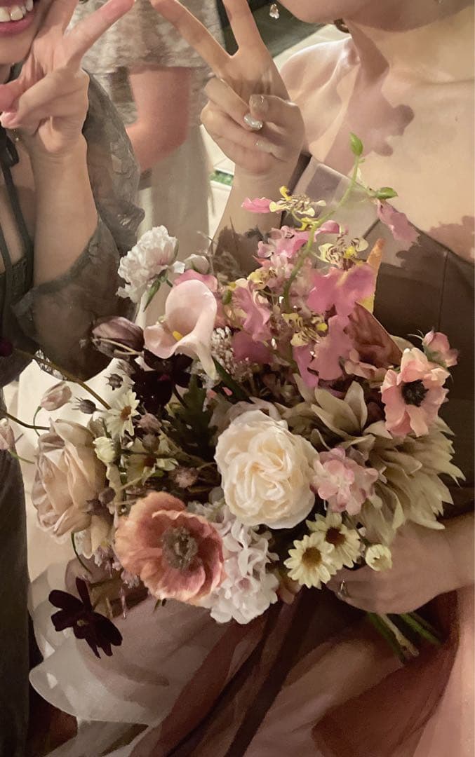 ⭐︎最終値下げ【ブートニア付き】ウェリングブーケ