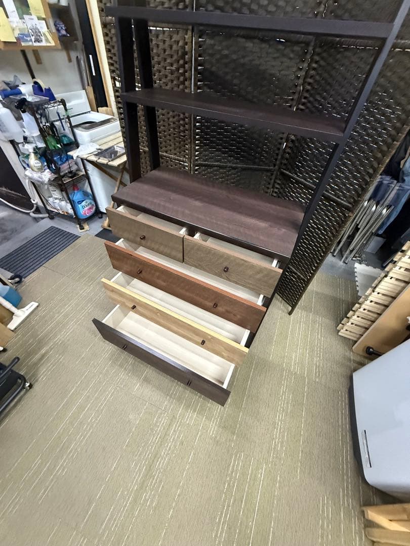 【洗浄消毒作業済】ニトリ　チェストラック　(ランダム2 80 DBR)