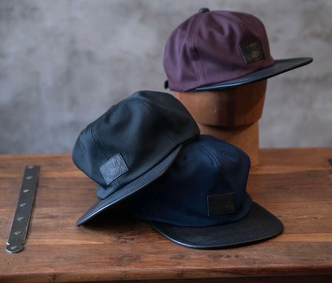 BRUNEL&Co. HATMAKERSレザーキャップ