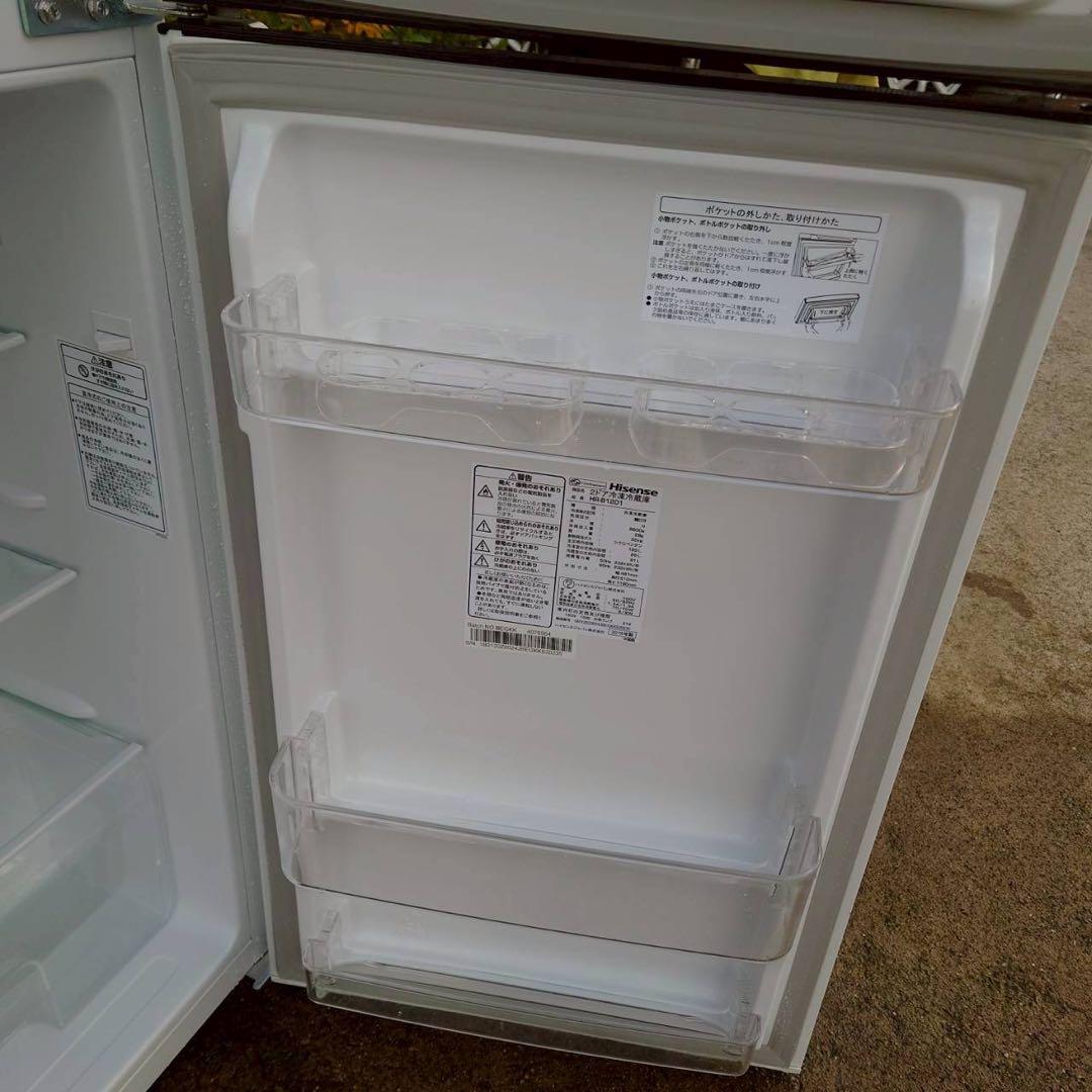【良品】ハイセンス　2ドア冷蔵庫　2019年製　全国送料無料