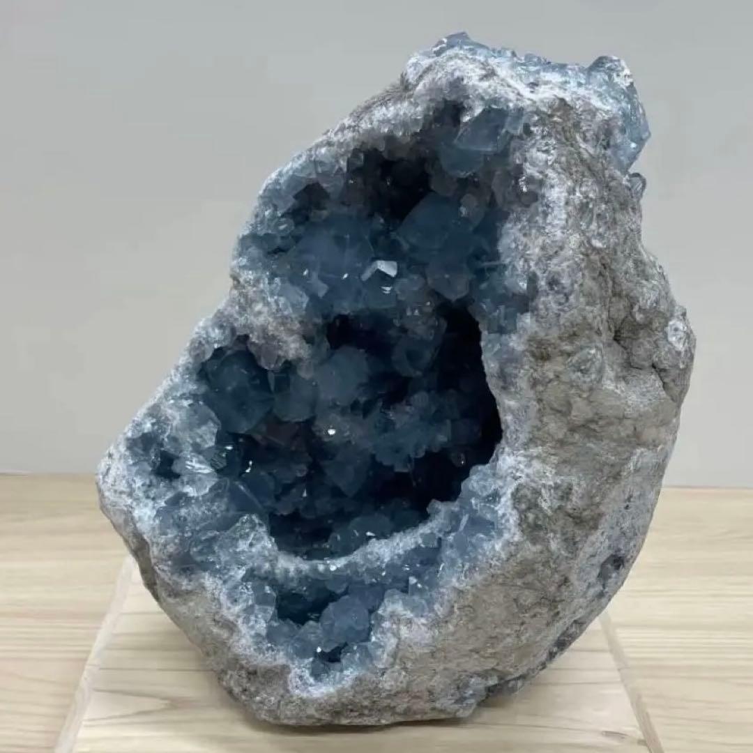 マダガスカル産 セレスタイト 原石 8kg クラスター 天青石 パワーストーン