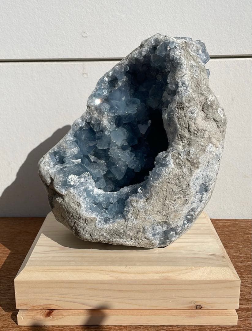 マダガスカル産 セレスタイト 原石 8kg クラスター 天青石 パワーストーン