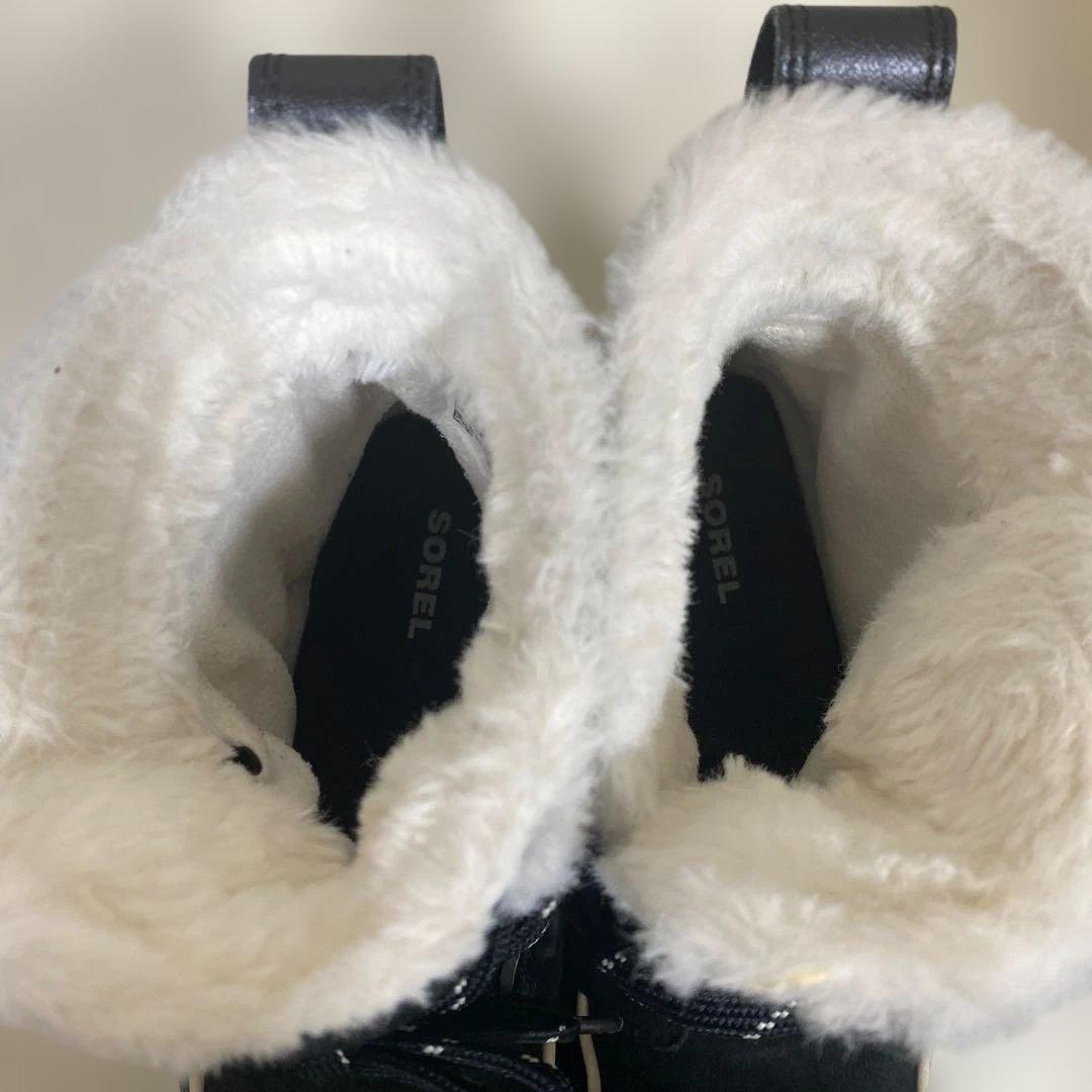【美品✨】SOREL ソレル OutDry 防水 ウィンターブーツ 24.5黒