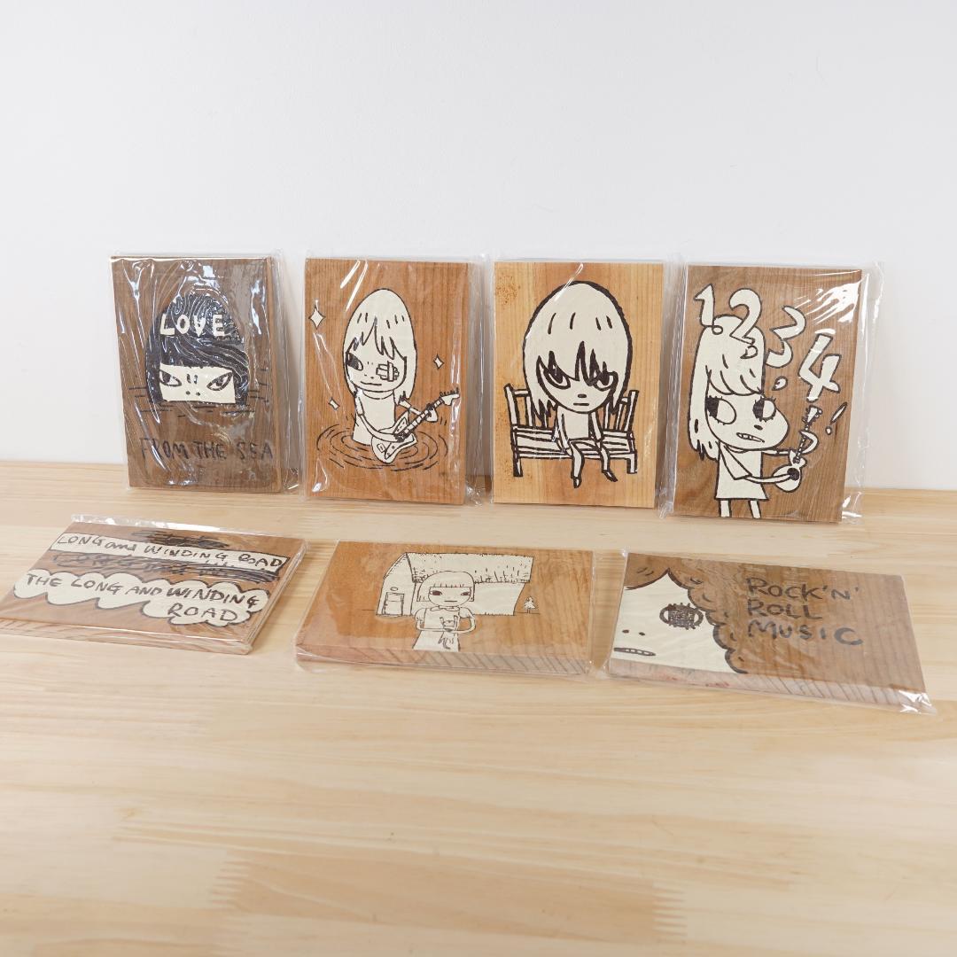 新品未開封 奈良美智 りんご箱 ポストカード 全7種セット 青森県立美術館