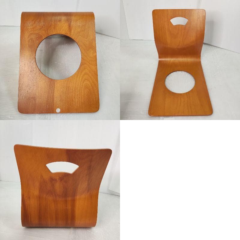 木製座椅子　７脚セット　和室 旅館 こたつ 光座椅子