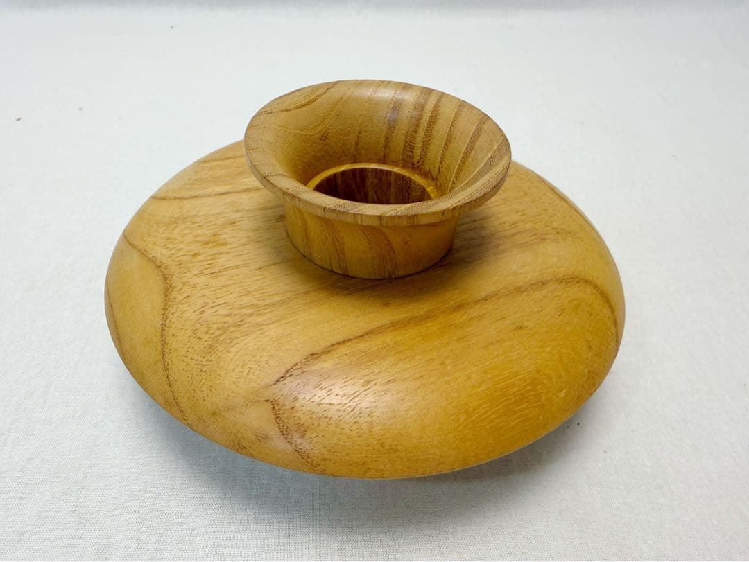 茶道具 木製黒真塗 天目台 茶道具 欅 貴人台 2点 セット 茶事 茶の湯