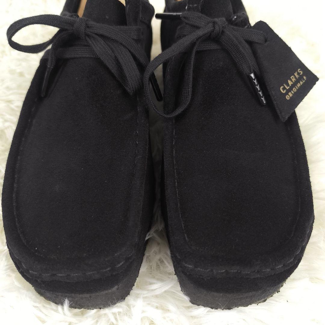 ✨極美品✨ クラークス オリジナル ワラビーシューズ スウェード Uチップ 黒