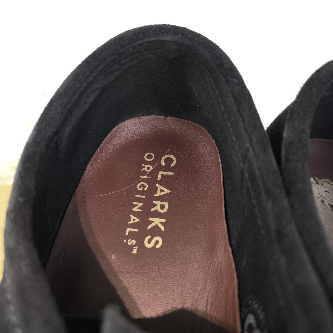 ✨極美品✨ クラークス オリジナル ワラビーシューズ スウェード Uチップ 黒