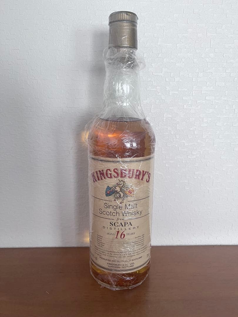 キングスバリースキャパ16年 シングルモルトウイスキー 700ml田中野夫