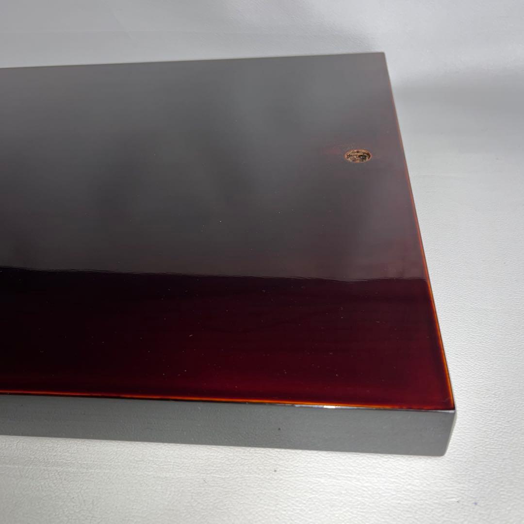 茶道具　塗師　助田宗明作　三友棚　美品！