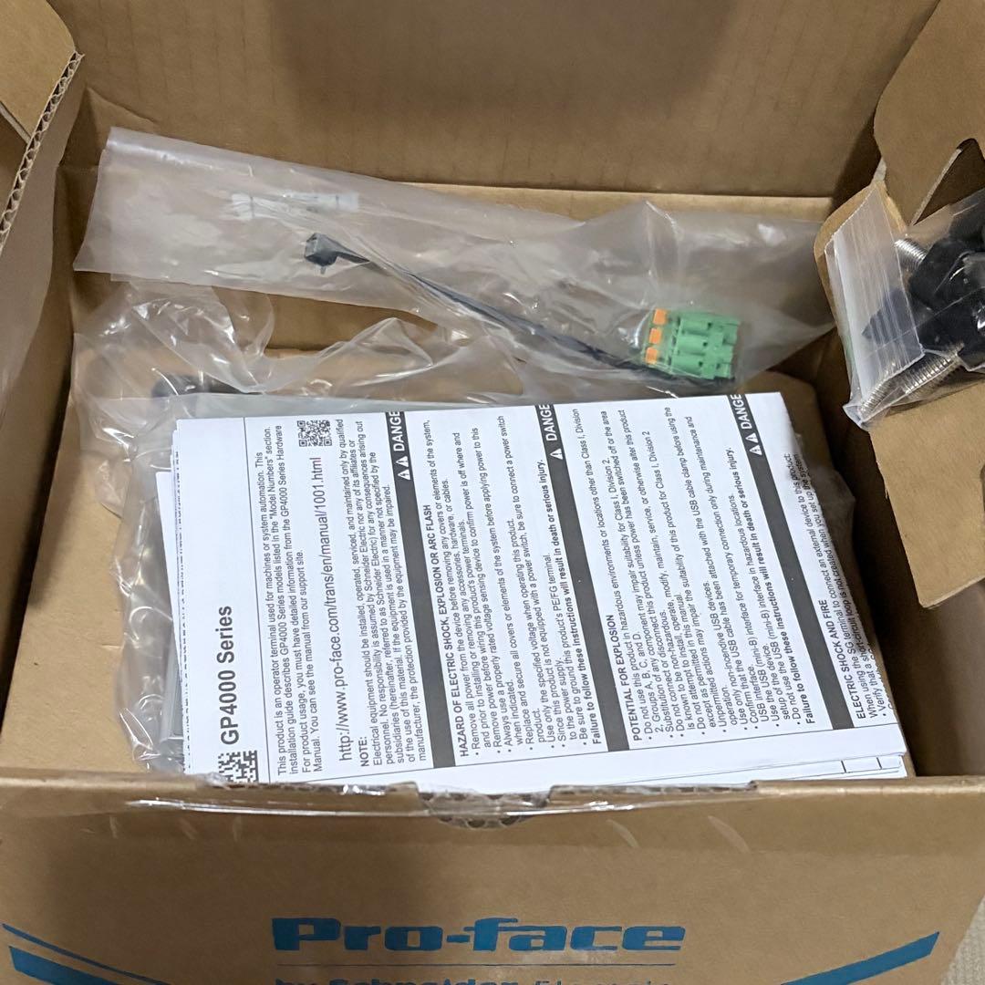 【動作確認済】Pro-face タッチパネル PFXGP4201TAD 中古良品