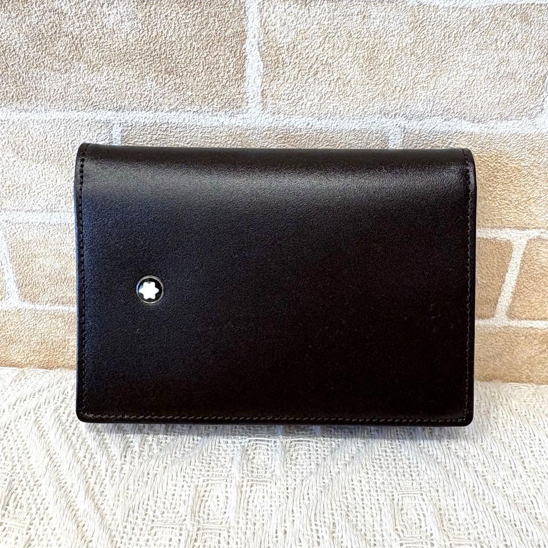 新品未使用 MONTBLANC モンブラン ブラック 名刺入れ【34】