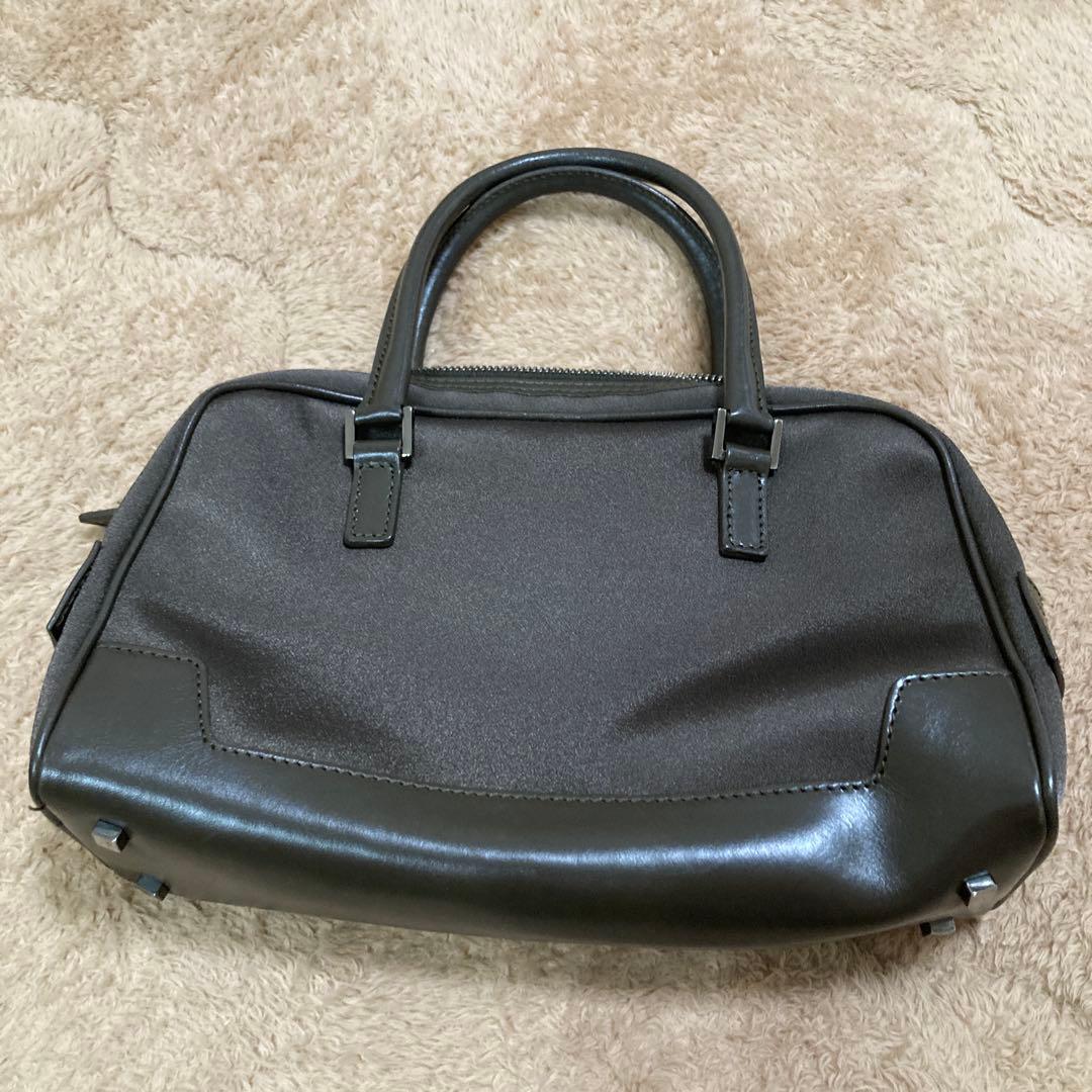 GUCCI ダークグレー ハンドバッグ