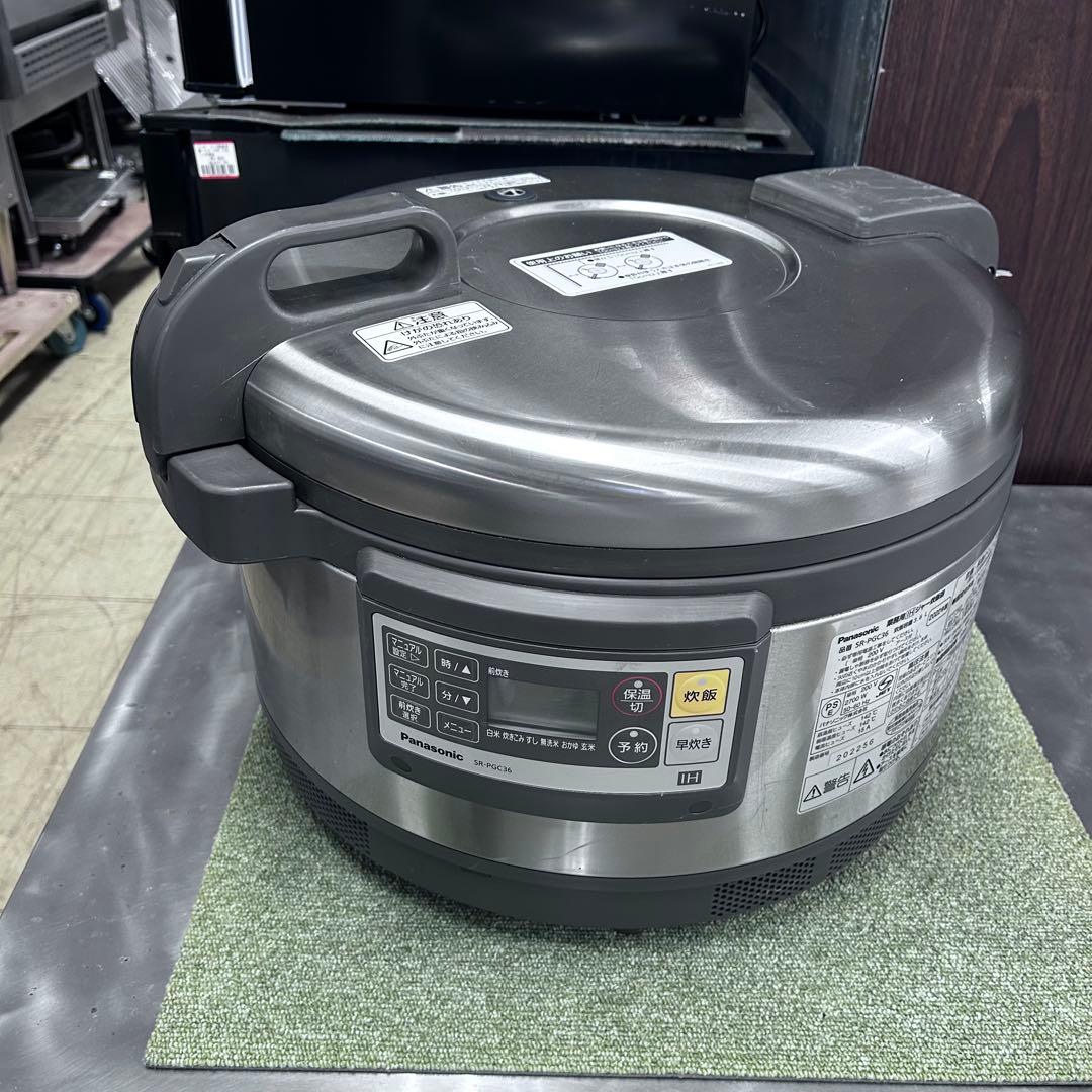 6236 2022年製 業務用 IHジャー SR-PGC36 2升 単相200V