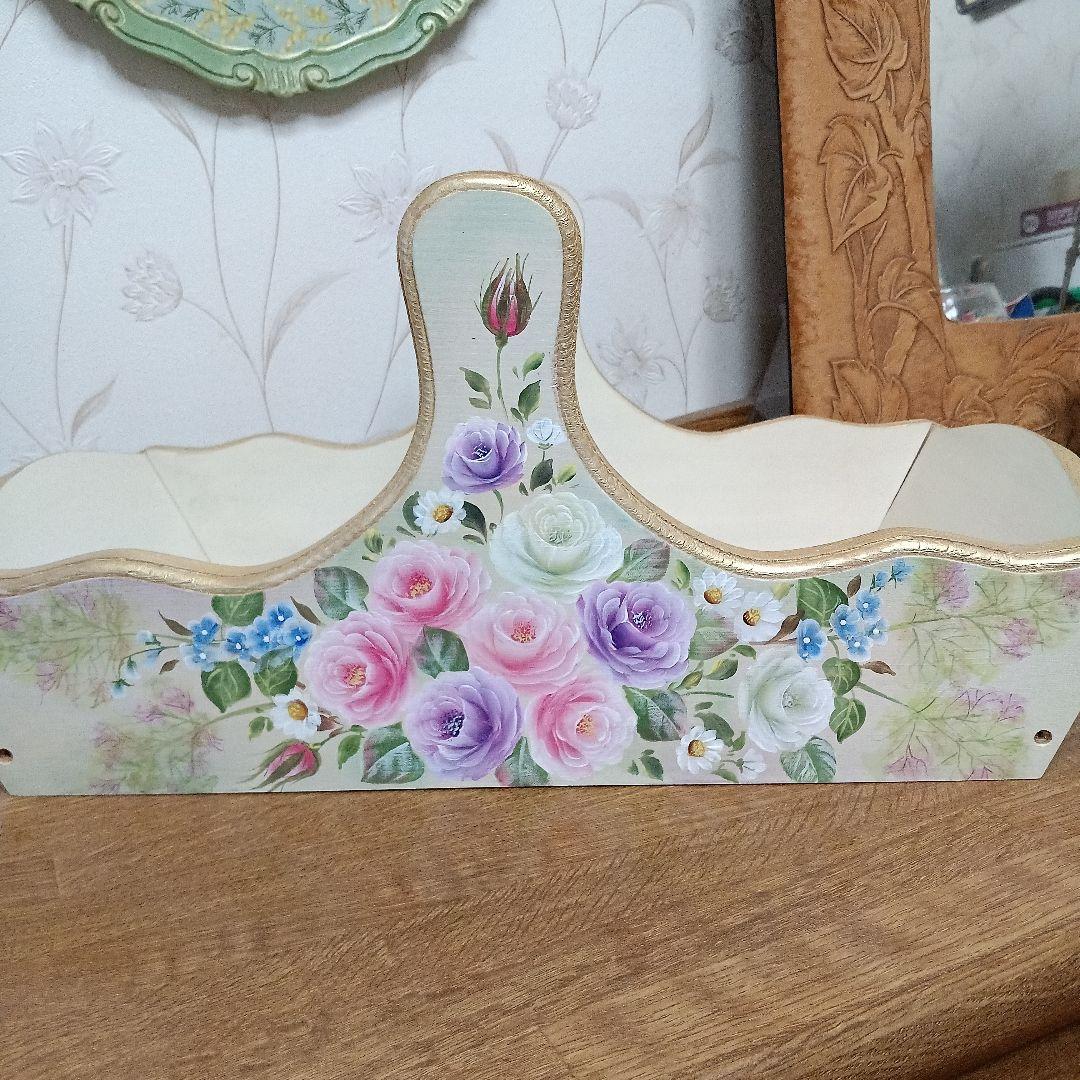 トールペイント作品　ワンママです。