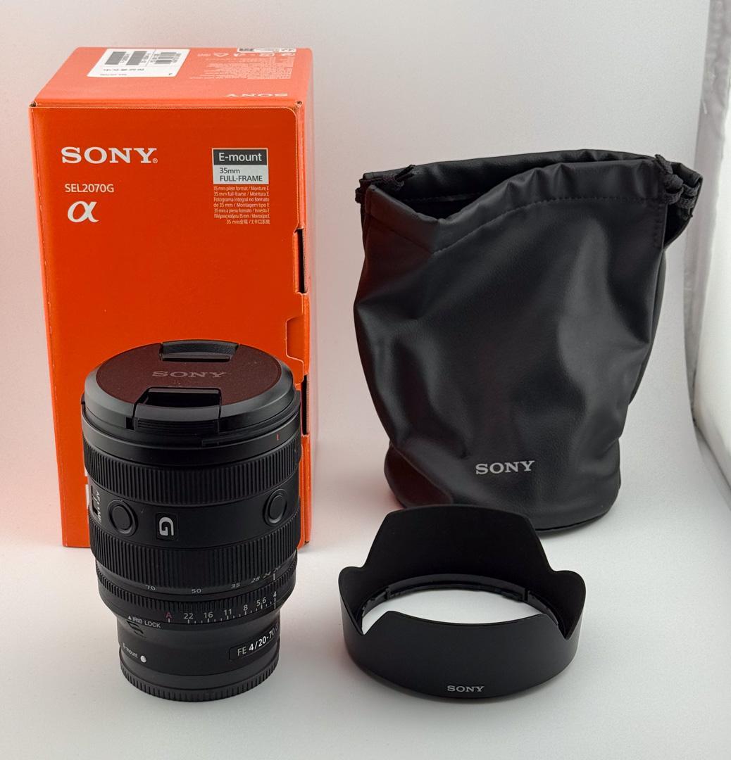 美品 SONY FE20-70mmF4G（SEL2070G）ズームレンズ