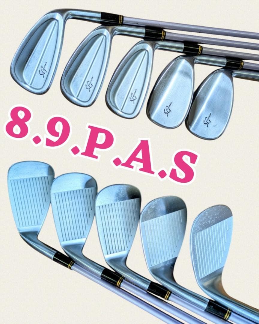 【希少・地クラブ】レディース SG SHONAN 4番～9番 P.A.S 9本組